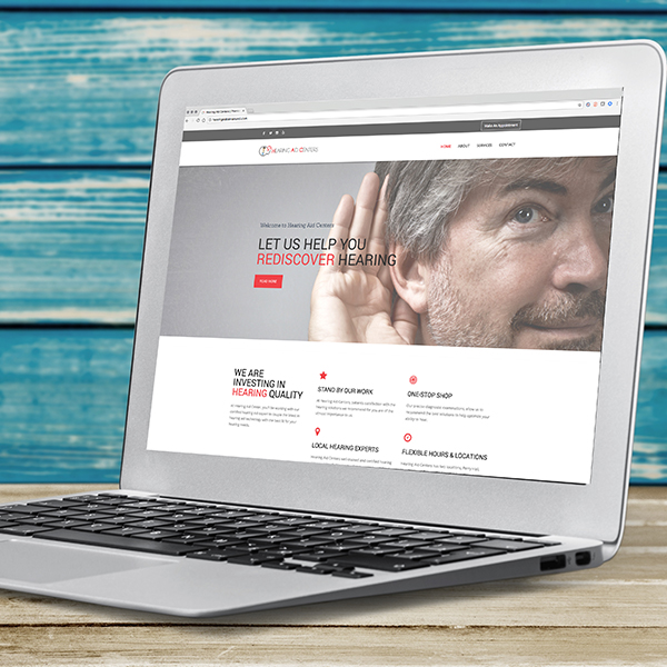 Hearing Aid Centers Website Design